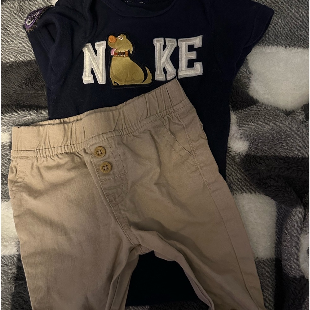 cute pants and onesie